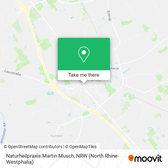 Карта Naturheilpraxis Martin Musch