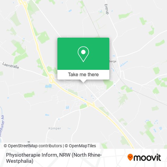 Physiotherapie Inform map
