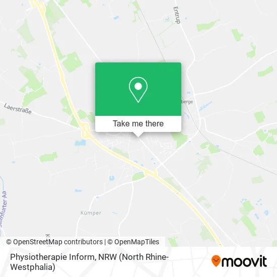 Карта Physiotherapie Inform