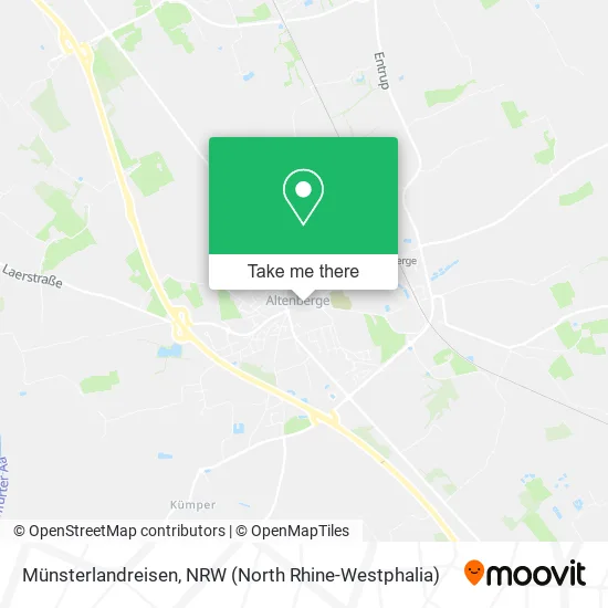 Карта Münsterlandreisen