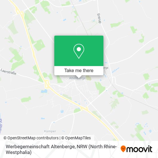 Werbegemeinschaft Altenberge map