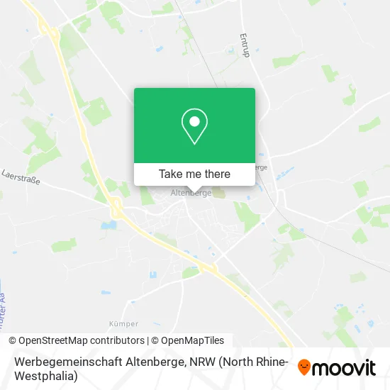 Werbegemeinschaft Altenberge map