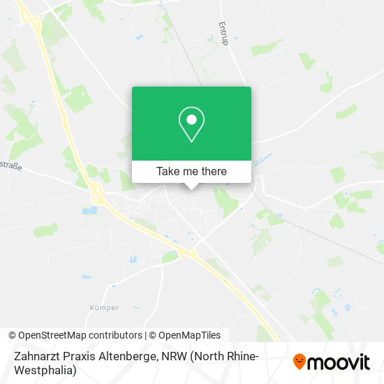 Карта Zahnarzt Praxis Altenberge