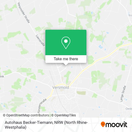 Autohaus Becker-Tiemann map