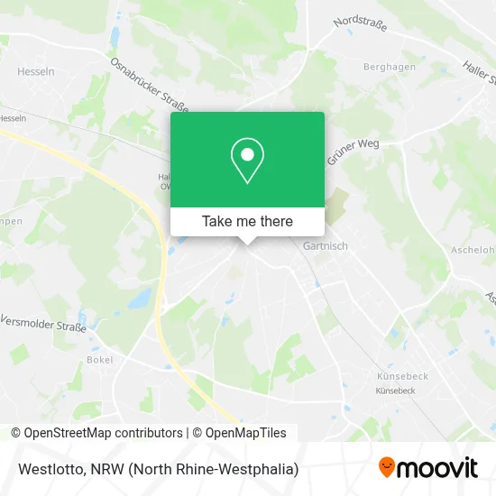 Westlotto map