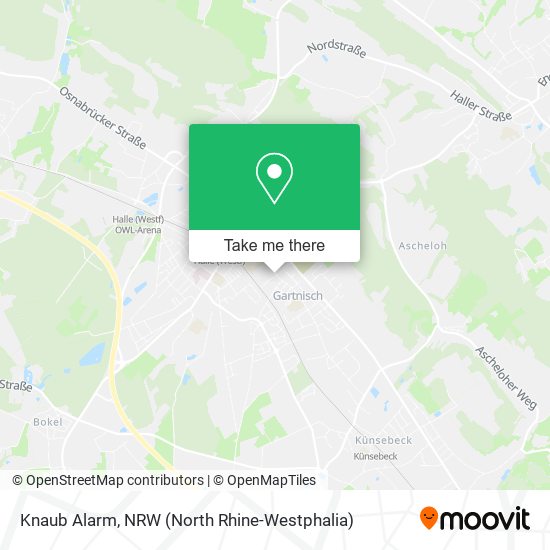 Knaub Alarm map