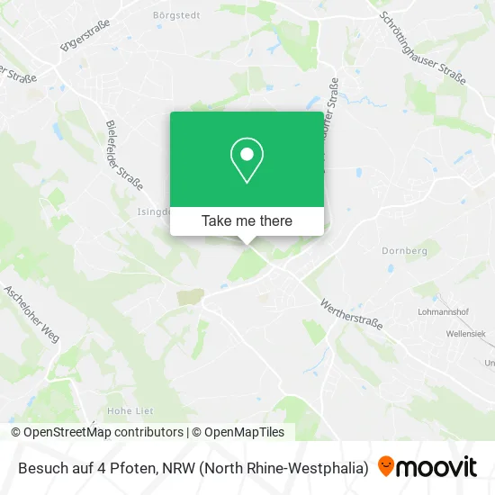 Besuch auf 4 Pfoten map