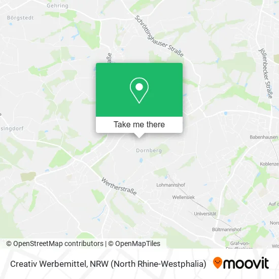 Карта Creativ Werbemittel