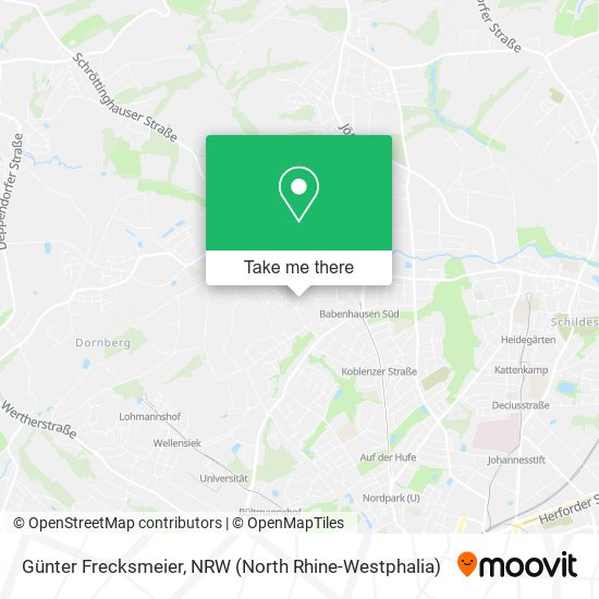 Günter Frecksmeier map