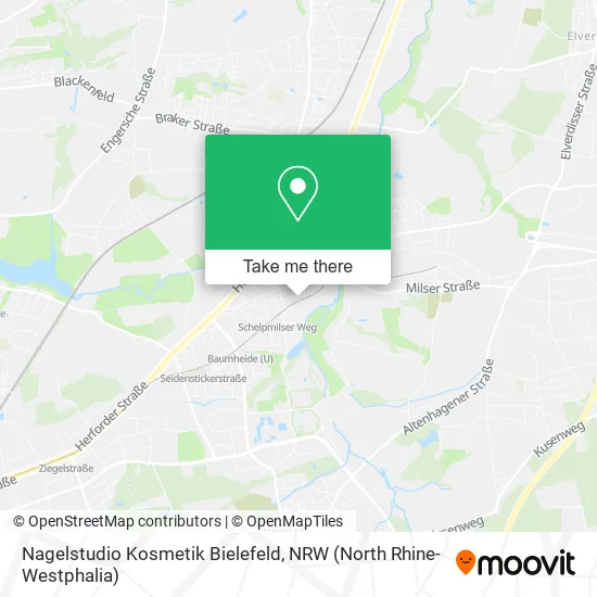 Карта Nagelstudio Kosmetik Bielefeld