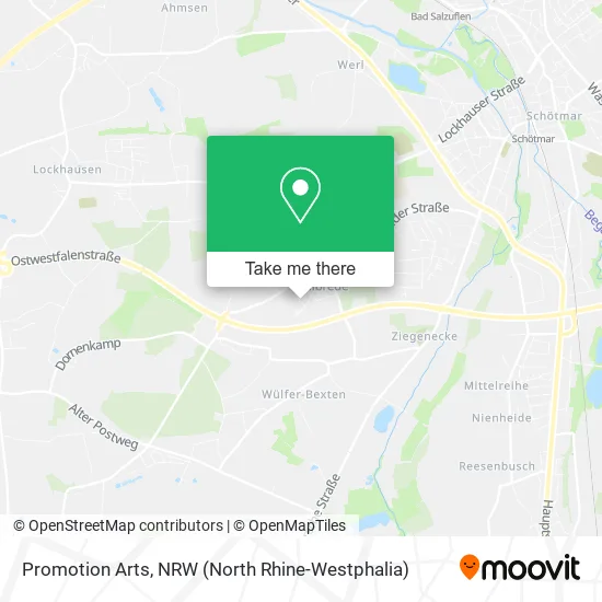Карта Promotion Arts