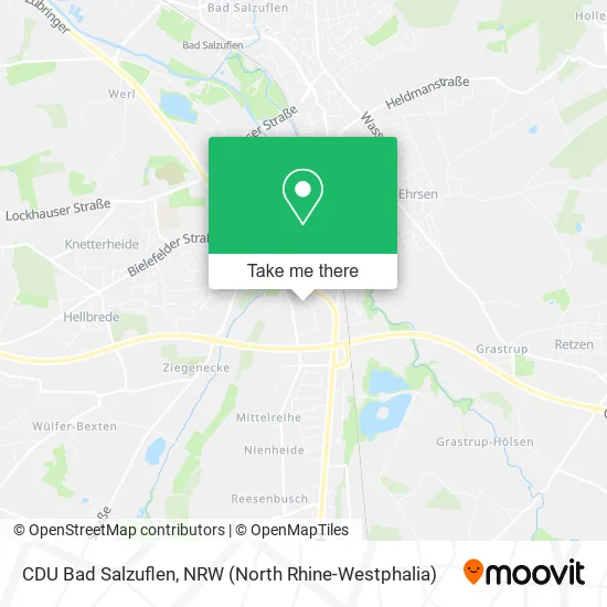 Карта CDU Bad Salzuflen