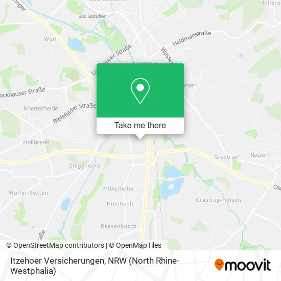 Карта Itzehoer Versicherungen