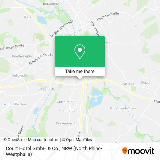 Court Hotel GmbH & Co. map