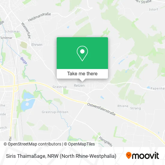 Карта Siris Thaimaßage