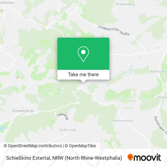 Schießkino Extertal map