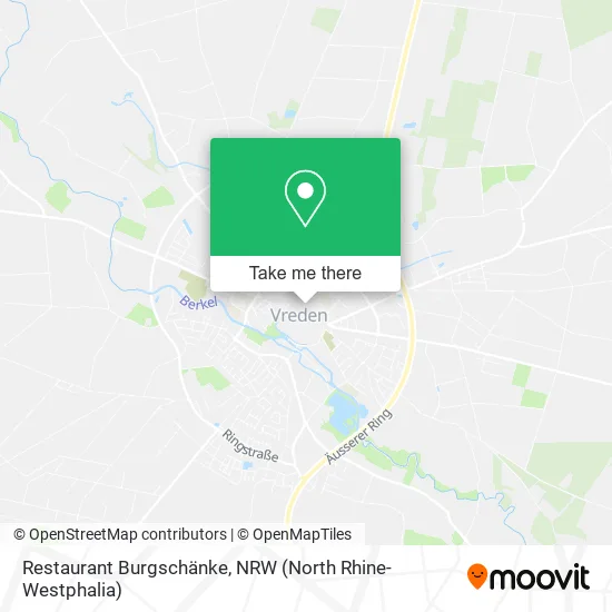 Карта Restaurant Burgschänke