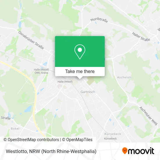 Westlotto map
