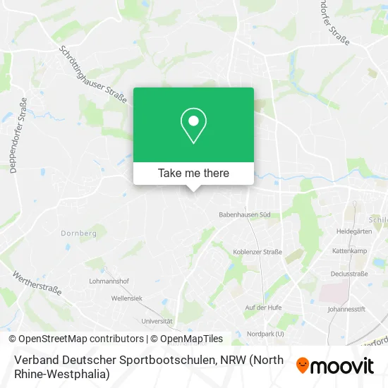 Карта Verband Deutscher Sportbootschulen