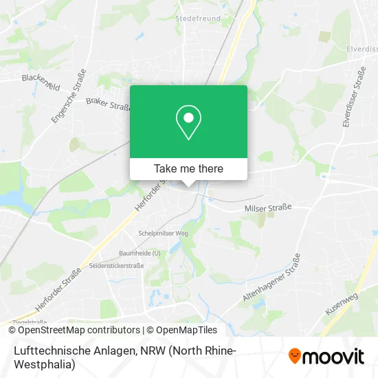 Карта Lufttechnische Anlagen