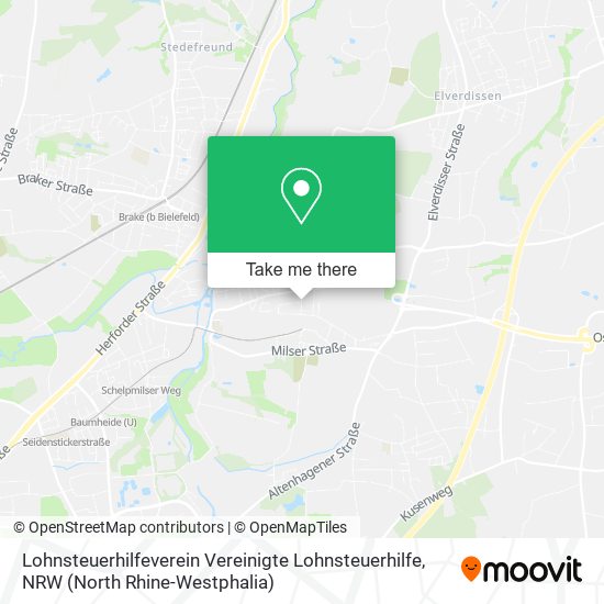 Lohnsteuerhilfeverein Vereinigte Lohnsteuerhilfe map