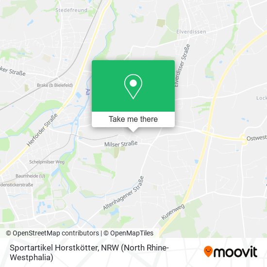 Sportartikel Horstkötter map