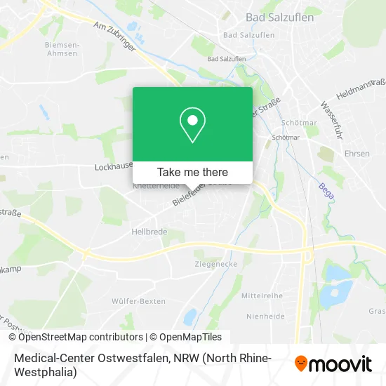 Medical-Center Ostwestfalen map