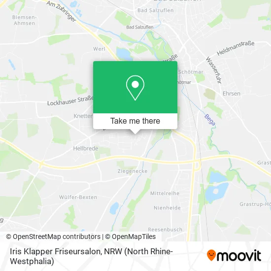Карта Iris Klapper Friseursalon