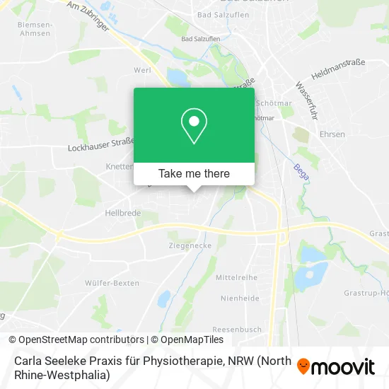 Карта Carla Seeleke Praxis für Physiotherapie