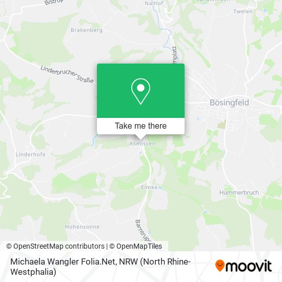 Michaela Wangler Folia.Net map