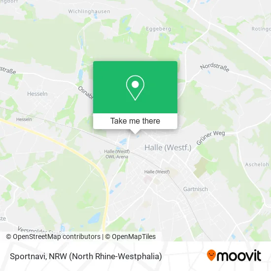 Sportnavi map