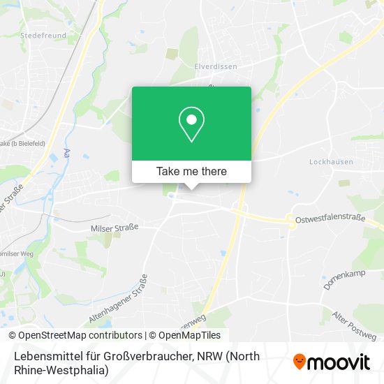 Lebensmittel für Großverbraucher map