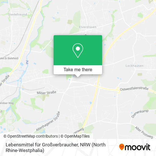 Карта Lebensmittel für Großverbraucher