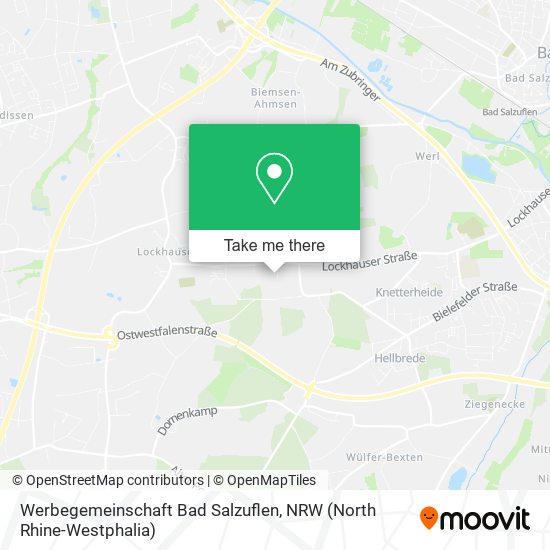 Werbegemeinschaft Bad Salzuflen map