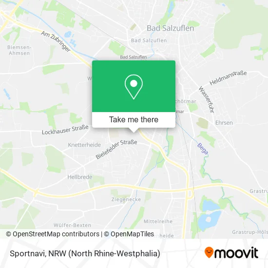 Sportnavi map