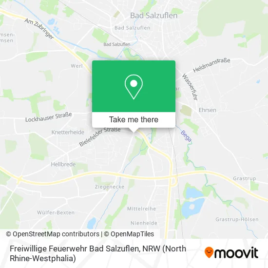 Карта Freiwillige Feuerwehr Bad Salzuflen