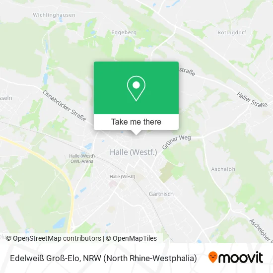 Карта Edelweiß Groß-Elo