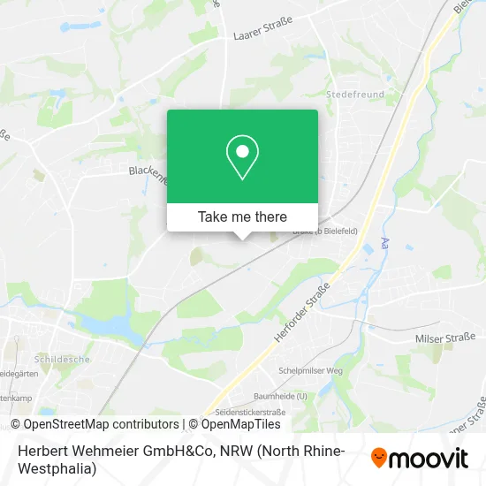 Herbert Wehmeier GmbH&Co map