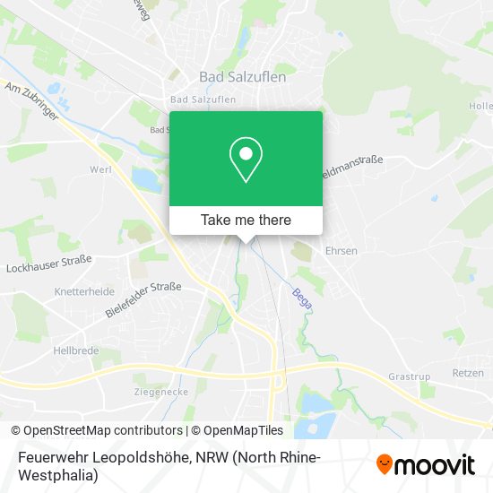 Feuerwehr Leopoldshöhe map