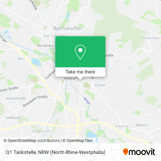 Карта Q1 Tankstelle