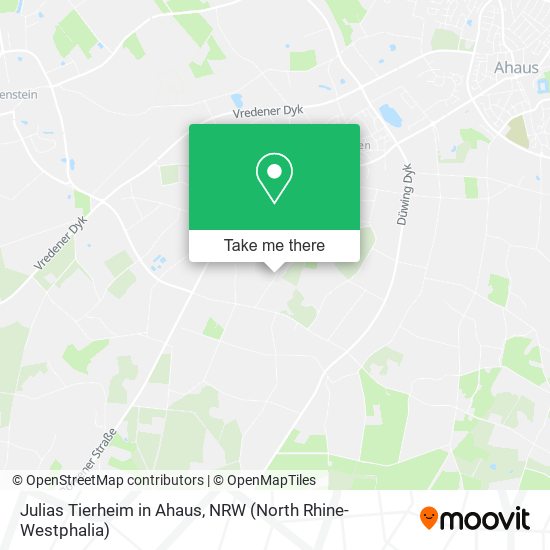 Julias Tierheim in Ahaus map