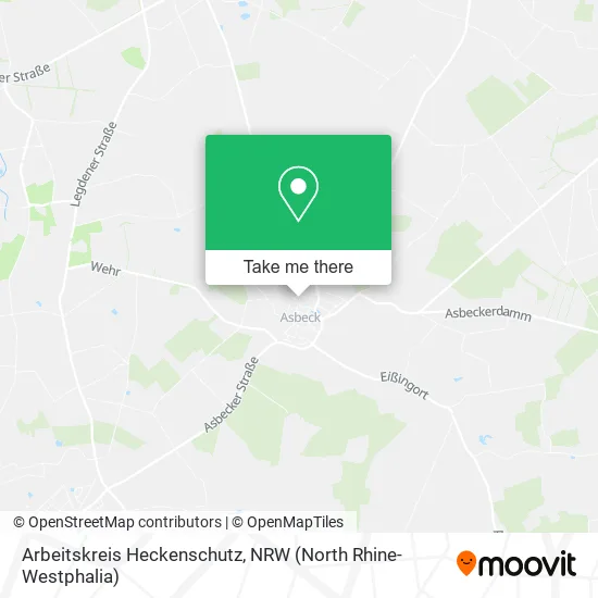 Карта Arbeitskreis Heckenschutz