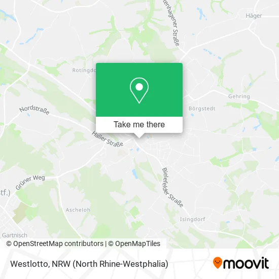Westlotto map