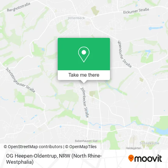 Карта OG Heepen-Oldentrup