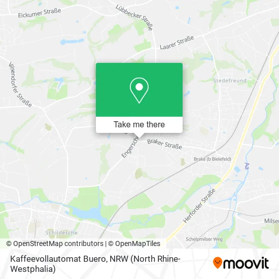 Карта Kaffeevollautomat Buero
