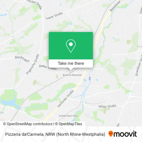 Pizzeria da'Carmela map