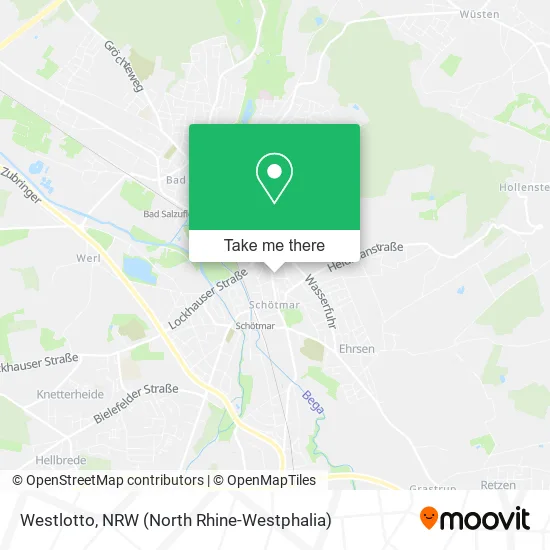 Карта Westlotto
