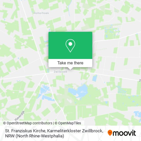 St. Franziskus Kirche, Karmeliterkloster Zwillbrock map