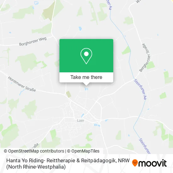 Карта Hanta Yo Riding- Reittherapie & Reitpädagogik
