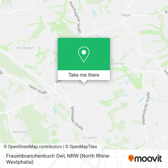 Карта Frauenbranchenbuch Owl